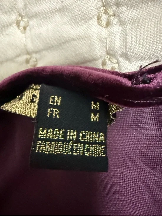 Revamped Velvet Wrap Mini Dress in Deep Burgundy - Picture 8 of 9